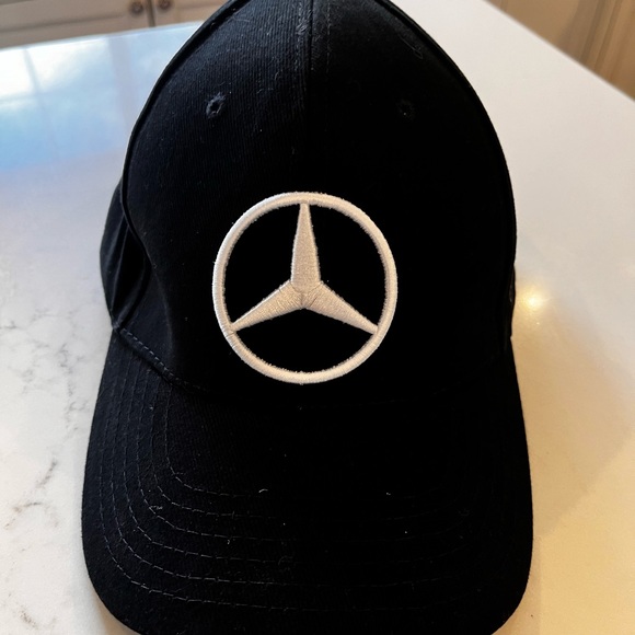 Black Mercedes Baseball Cap - Picture 1 of 5